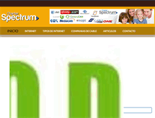 Tablet Screenshot of conexiondeinternet.com